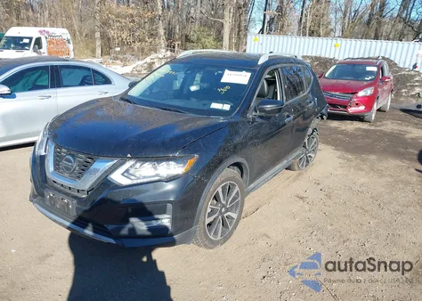2019 Nissan Rogue Sl z USA, uszkodzony, nr VIN 5N1AT2MV4KC811116